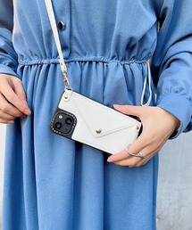 MAISON BREEZE（メゾンブリーズ）の「【MAISON BREEZE】レター型iPhoneケース スマホショルダー iPhone12  iPhone13  iPhone14（スマホケース/カバー）」