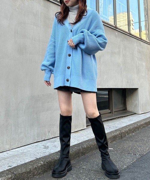 INGNI（イング）の「ストレッチタンクソールブーツ／A（ブーツ・レディース・ブラック/ブラック系その他・M/L）」の5枚目の写真