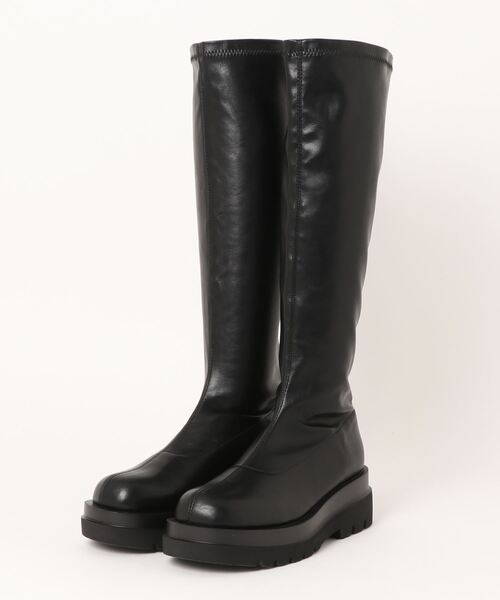 INGNI（イング）の「ストレッチタンクソールブーツ／A（ブーツ・レディース・ブラック/ブラック系その他・M/L）」の12枚目の写真