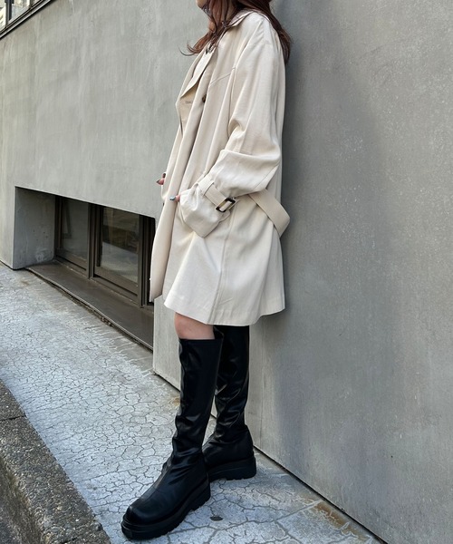 INGNI（イング）の「ストレッチタンクソールブーツ／A（ブーツ・レディース・ブラック/ブラック系その他・M/L）」の9枚目の写真