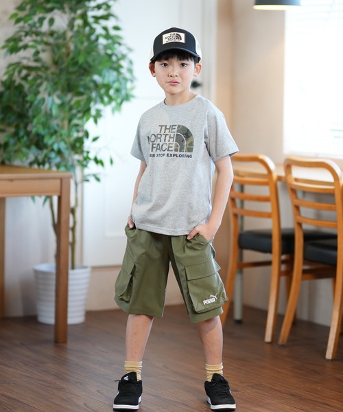 THE NORTH FACE(ザノースフェイス)の「THE NORTH FACE/ザ・ノース・フェイス キッズ Tシャツ 春物 ロゴ TEE NTJ32359(Tシャツ/カットソー・キッズ・ホワイト/ブラック/グレー・100cm/110cm/120cm/130cm/140cm/150cm/160cm)」の10枚目の写真