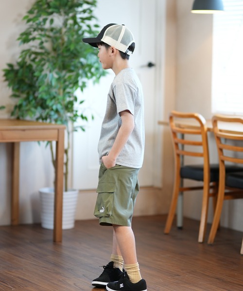 THE NORTH FACE(ザノースフェイス)の「THE NORTH FACE/ザ・ノース・フェイス キッズ Tシャツ 春物 ロゴ TEE NTJ32359(Tシャツ/カットソー・キッズ・ホワイト/ブラック/グレー・100cm/110cm/120cm/130cm/140cm/150cm/160cm)」の11枚目の写真