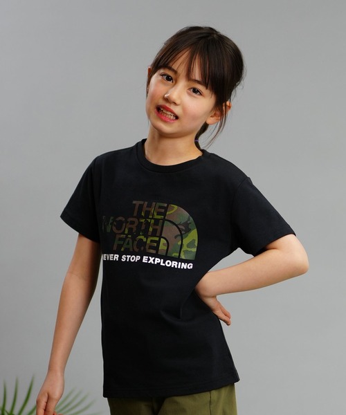 THE NORTH FACE(ザノースフェイス)の「THE NORTH FACE/ザ・ノース・フェイス キッズ Tシャツ 春物 ロゴ TEE NTJ32359(Tシャツ/カットソー・キッズ・ホワイト/ブラック/グレー・100cm/110cm/120cm/130cm/140cm/150cm/160cm)」の8枚目の写真