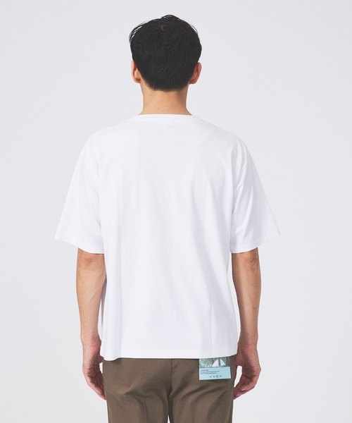 ABAHOUSE GRAY(アバハウスグレイ)の「【COOL JERSEY】プレーティング モダール 半袖 Tシャツ(Tシャツ/カットソー・メンズ・ブラック/ホワイト/チャコールグレー/グリーン/ブルー/グレイッシュベージュ・46/48)」の9枚目の写真