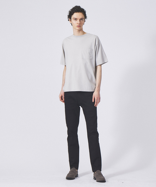 ABAHOUSE GRAY(アバハウスグレイ)の「【COOL JERSEY】プレーティング モダール 半袖 Tシャツ(Tシャツ/カットソー・メンズ・ブラック/ホワイト/チャコールグレー/グリーン/ブルー/グレイッシュベージュ・46/48)」の17枚目の写真