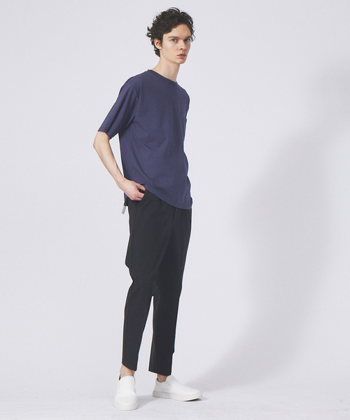 ABAHOUSE GRAY(アバハウスグレイ)の「【COOL JERSEY】プレーティング モダール 半袖 Tシャツ(Tシャツ/カットソー・メンズ・ブラック/ホワイト/チャコールグレー/グリーン/ブルー/グレイッシュベージュ・46/48)」の21枚目の写真