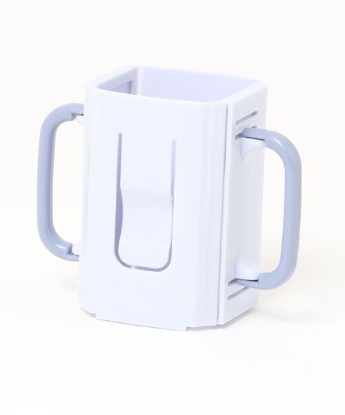 petit main（プティマイン）の「折り畳み紙パックドリンクホルダー【日本製】（その他ベビー用品・キッズ・ライトブルー/ライトピンク/モカ・FREE）」の6枚目の写真