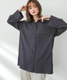 ワッシャーワイドスリーブシャツ