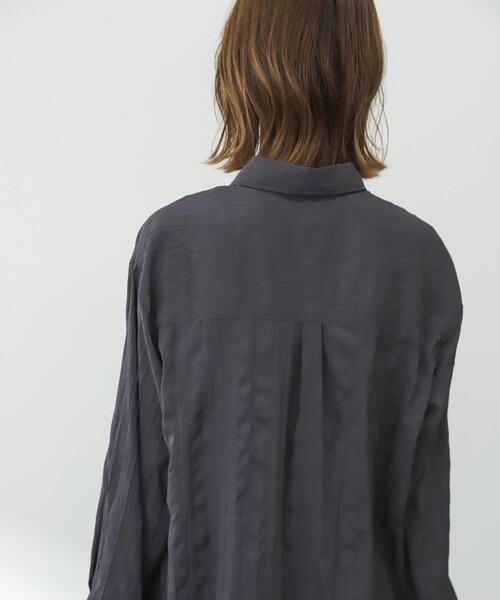 セール】ワッシャーワイドスリーブシャツ（シャツ/ブラウス