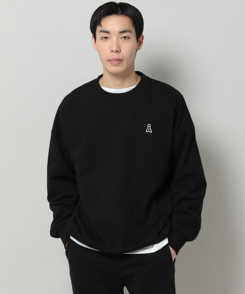 ALAND(エーランド)の「【UNISEX】ALAND/スモールロゴプルオーバー(ウラケ) 2184074(スウェット・レディース・ブラック/アイボリー/ネイビー・MEDIUM/LARGE)」の9枚目の写真