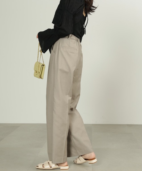 FREE'S MART（フリーズマート）の「◆[Sシリーズ対応]ストレートワイドタックパンツ（その他パンツ・レディース・ベージュ/グレー/グリーン・X-SMALL/SMALL/MEDIUM）」の15枚目の写真