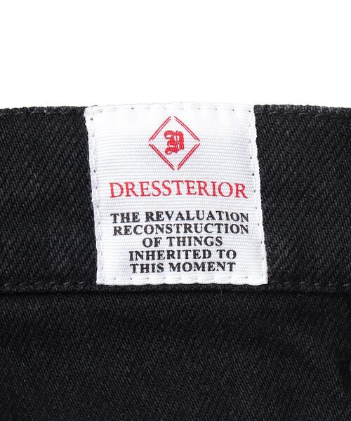 DRESSTERIOR(ドレステリア)の「ブラックスキニー デニムパンツ(デニムパンツ・メンズ・ブラック・76/82/73/79)」の8枚目の写真