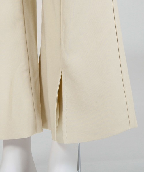 Julia Boutique（ジュリアブティック）の「センタースリットハイウエストフレアパンツ/23003（その他パンツ・レディース・ベージュ系/ブラック/ホワイト・ONE）」の18枚目の写真