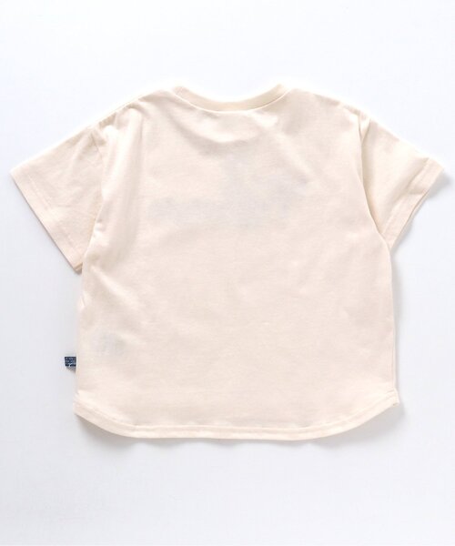 BREEZE（ブリーズ）の「スタンダードロゴTシャツ（Tシャツ/カットソー・キッズ・オフホワイト/オレンジ/チャコール/ベージュ/サックスブルー/パープル・80/130/120/100/140/110/90）」の15枚目の写真