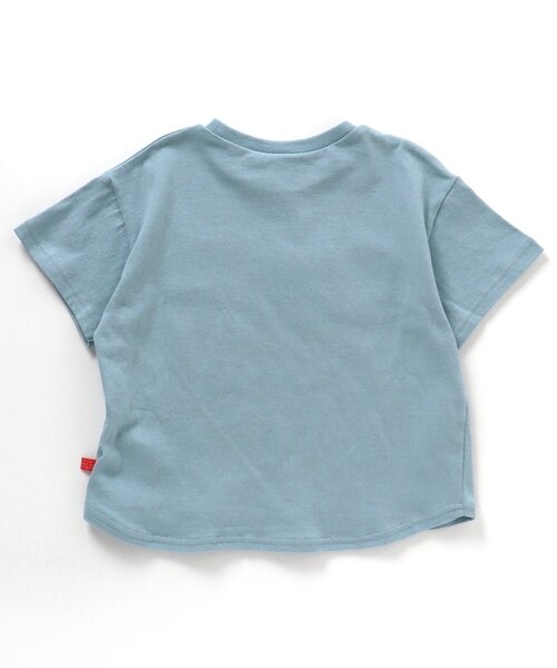 BREEZE（ブリーズ）の「スタンダードロゴTシャツ（Tシャツ/カットソー・キッズ・オフホワイト/オレンジ/チャコール/ベージュ/サックスブルー/パープル・80/130/120/100/140/110/90）」の17枚目の写真