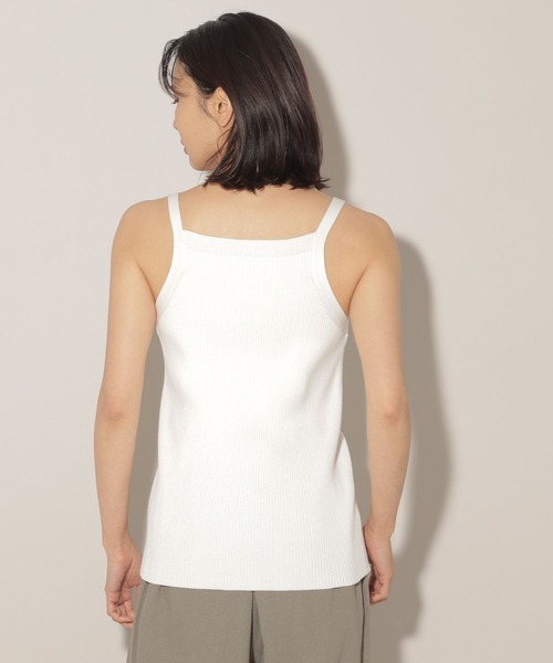 BARNYARDSTORM（バンヤードストーム）の「ニットタンク（タンクトップ・レディース・ホワイト/ブラック/イエロー・1/0）」の8枚目の写真