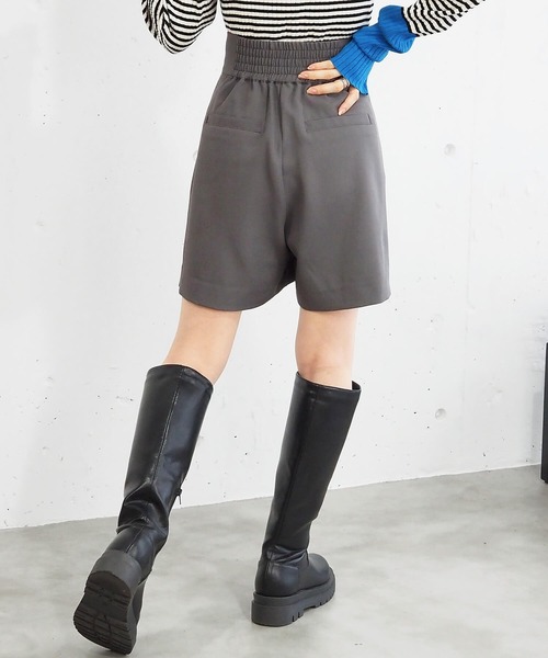 tiptop(ティップトップ)の「【2サイズ展開】フロントジップハイウェストショートパンツ【web限定Sサイズあり】(その他パンツ・レディース・アイボリー/ブラック/チャコールグレー・S/M)」の20枚目の写真