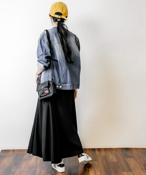atONE（アットワン）の「atONE フレアボリュームカットソーワンピース（ワンピース・レディース・チャコールグレー/ブラック/モカ・F）」の7枚目の写真