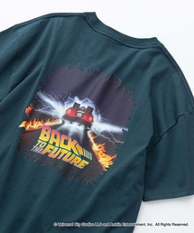 OUTDOOR PRODUCTS APPAREL | 【JAWS/ジョーズ】【BACK TO THE FUTURE/バック・トゥ・ザ・フューチャー】コラボ 　別注 　バックプリント　ワンポイント刺繍 　ビッグシルエット 　Tシャツ 　ユニセックス 　ムービーコラボ(Tシャツ/カットソー)