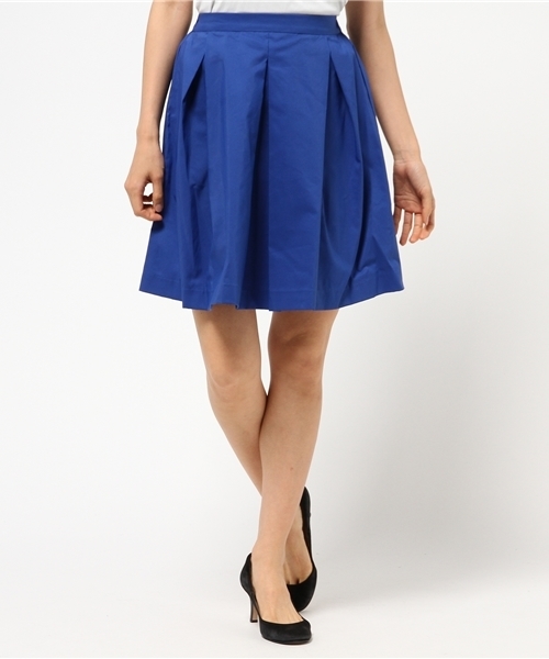 LIMITLESS LUXURY（リミットレスラグジュアリー）の「パンジースカート。（スカート・レディース・ホワイト/ベージュ/ネイビー/ブルー系その他・36/38）」の4枚目の写真