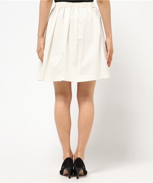 LIMITLESS LUXURY（リミットレスラグジュアリー）の「パンジースカート。（スカート・レディース・ホワイト/ベージュ/ネイビー/ブルー系その他・36/38）」の11枚目の写真