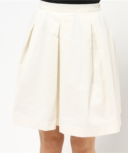 LIMITLESS LUXURY（リミットレスラグジュアリー）の「パンジースカート。（スカート・レディース・ホワイト/ベージュ/ネイビー/ブルー系その他・36/38）」の12枚目の写真