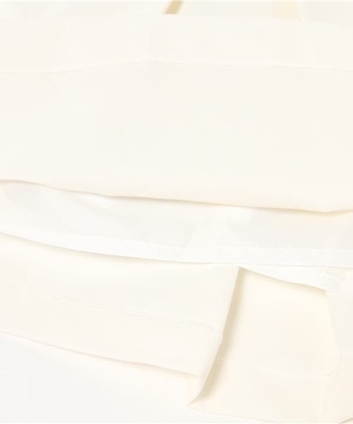 LIMITLESS LUXURY（リミットレスラグジュアリー）の「パンジースカート。（スカート・レディース・ホワイト/ベージュ/ネイビー/ブルー系その他・36/38）」の6枚目の写真