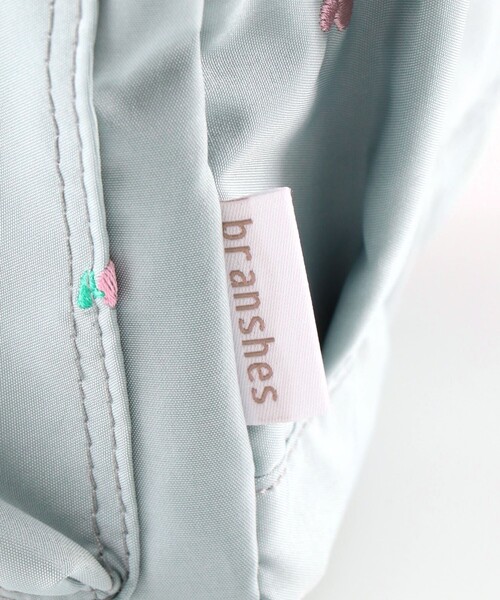 BRANSHES(ブランシェス)の「チェリー刺繍リュック(バックパック/リュック・キッズ・サックスブルー/ピンク・FREE)」の4枚目の写真