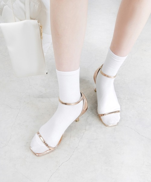 alala(アララ)の「アンクルストラップメタリックサンダル(サンダル・レディース・ピンクゴールド/シルバー/ゴールド/ガンメタ・S/M/L/LL)」の13枚目の写真