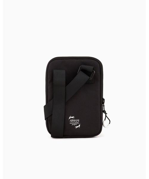 EMPORIO ARMANI EA7（エンポリオアルマーニイーエーセブン）の「【エンポリオ アルマーニ EA7】Train Core ミニショルダーバッグ 再生ファブリック（ショルダーバッグ・メンズ・ブラック×ゴールド/ブラック・FREE）」の10枚目の写真