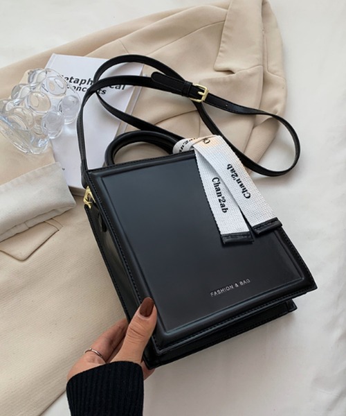 fd style(エフディ スタイル)の「スクエアミニ2waysバッグ(ショルダーバッグ・レディース・Black/White/Kelly/Yellow/Lilac・FREE)」の18枚目の写真