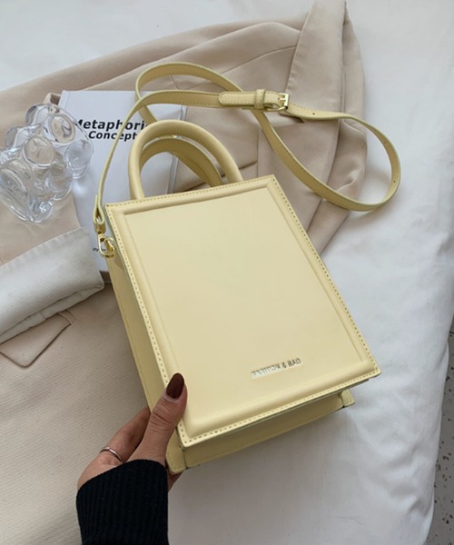 fd style(エフディ スタイル)の「スクエアミニ2waysバッグ(ショルダーバッグ・レディース・Black/White/Kelly/Yellow/Lilac・FREE)」の22枚目の写真