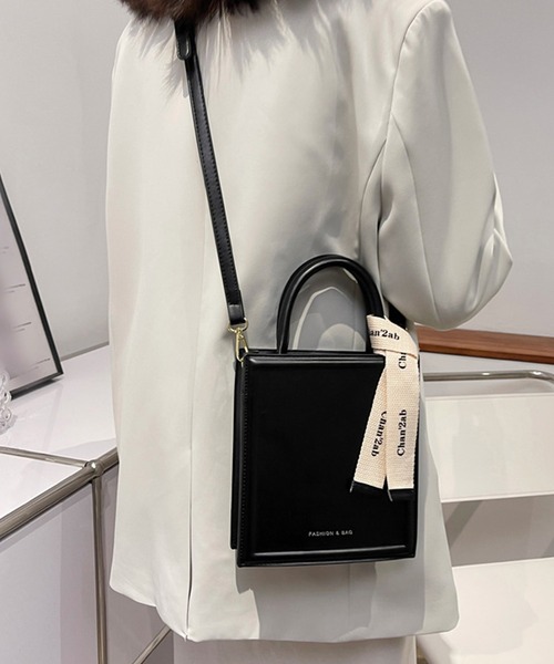 fd style(エフディ スタイル)の「スクエアミニ2waysバッグ(ショルダーバッグ・レディース・Black/White/Kelly/Yellow/Lilac・FREE)」の19枚目の写真