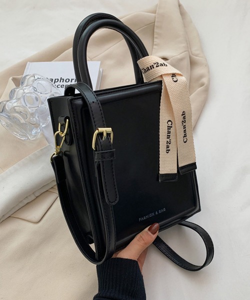 fd style(エフディ スタイル)の「スクエアミニ2waysバッグ(ショルダーバッグ・レディース・Black/White/Kelly/Yellow/Lilac・FREE)」の21枚目の写真