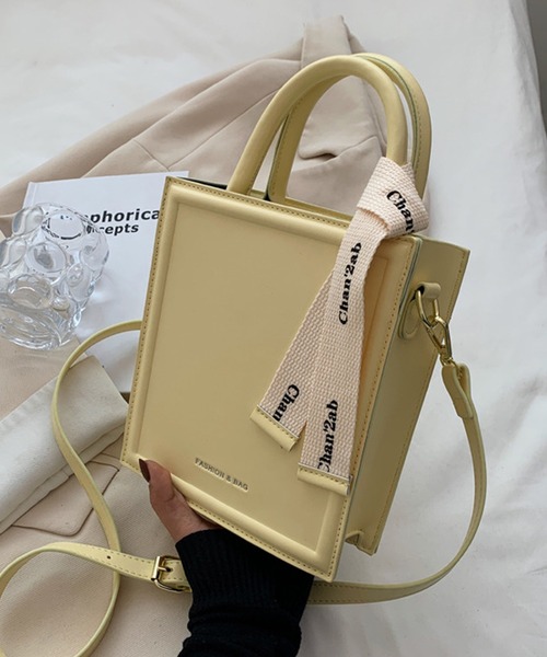 fd style(エフディ スタイル)の「スクエアミニ2waysバッグ(ショルダーバッグ・レディース・Black/White/Kelly/Yellow/Lilac・FREE)」の17枚目の写真