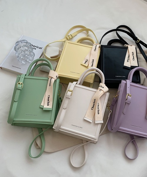 fd style(エフディ スタイル)の「スクエアミニ2waysバッグ(ショルダーバッグ・レディース・Black/White/Kelly/Yellow/Lilac・FREE)」の9枚目の写真