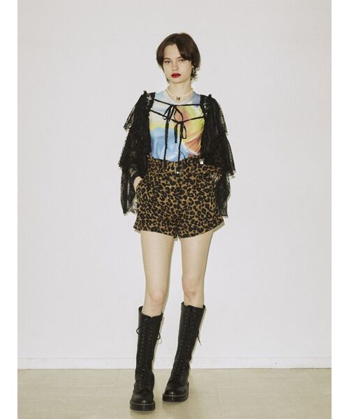 jouetie（ジュエティ）の「ボリュームスリーブブラウス【総レース/付け袖】（シャツ/ブラウス・レディース・ブルー/オフホワイト/ブラック・MEDIUM）」の11枚目の写真