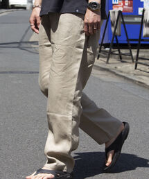 GLOSTER | 【GLOSTER/グロスター】リネンイージーテーパードパンツ(その他パンツ)