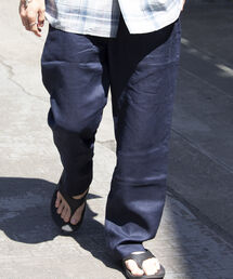 GLOSTER | 【GLOSTER/グロスター】リネンイージーテーパードパンツ(その他パンツ)