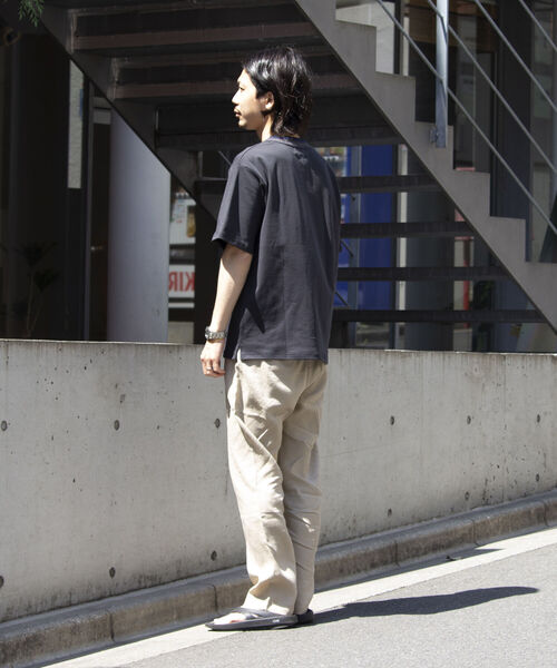 GLOSTER（グロスター）の「【GLOSTER/グロスター】リネンイージーテーパードパンツ（その他パンツ・メンズ・チャコールグレー/オリーブ/ベージュ/ネイビー・S/M/L）」の16枚目の写真