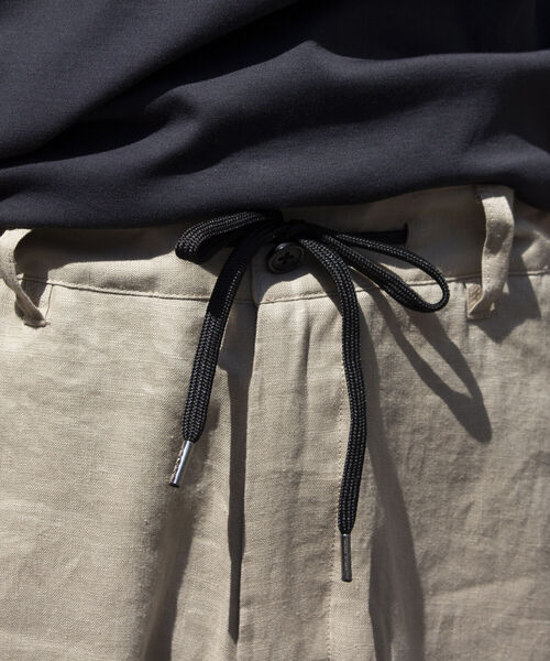 GLOSTER（グロスター）の「【GLOSTER/グロスター】リネンイージーテーパードパンツ（その他パンツ・メンズ・チャコールグレー/オリーブ/ベージュ/ネイビー・S/M/L）」の21枚目の写真