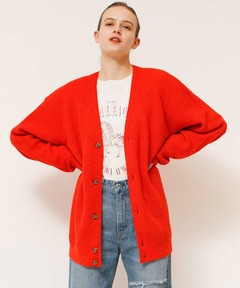 【DENIM DELIGHT DAYS】アルパカパール編みカーディガン