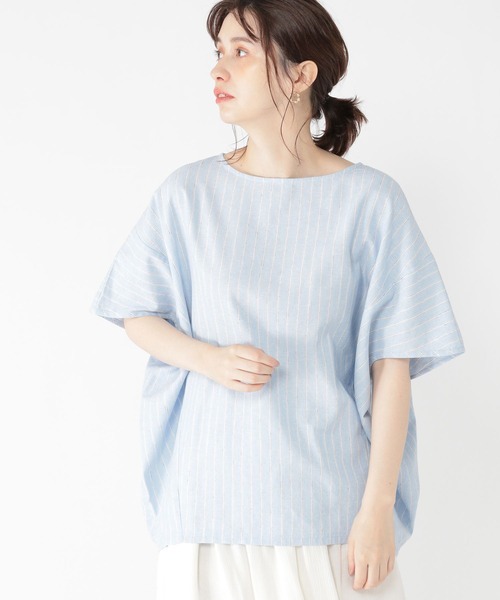 studio CLIP（スタディオクリップ）の「【接触冷感】コクーンブラウス（シャツ/ブラウス・レディース・グレー/ブラック/アイボリー/その他1/その他6/その他5/その他4・FREE）」の7枚目の写真