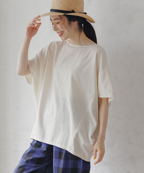 studio CLIP（スタディオクリップ）の「【接触冷感】コクーンブラウス（シャツ/ブラウス・レディース・グレー/ブラック/アイボリー/その他1/その他6/その他5/その他4・FREE）」の2枚目の写真