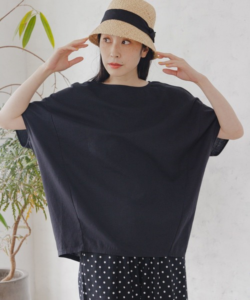 studio CLIP（スタディオクリップ）の「【接触冷感】コクーンブラウス（シャツ/ブラウス・レディース・グレー/ブラック/アイボリー/その他1/その他6/その他5/その他4・FREE）」の3枚目の写真