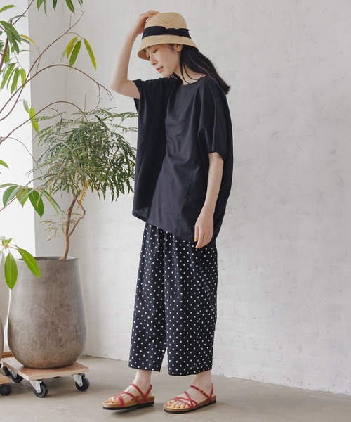 studio CLIP（スタディオクリップ）の「【接触冷感】コクーンブラウス（シャツ/ブラウス・レディース・グレー/ブラック/アイボリー/その他1/その他6/その他5/その他4・FREE）」の8枚目の写真