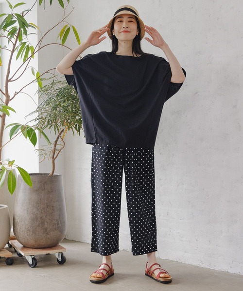 studio CLIP（スタディオクリップ）の「【接触冷感】コクーンブラウス（シャツ/ブラウス・レディース・グレー/ブラック/アイボリー/その他1/その他6/その他5/その他4・FREE）」の14枚目の写真