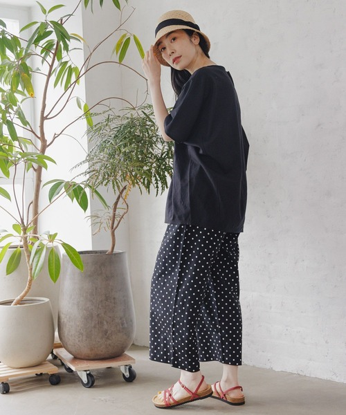 studio CLIP（スタディオクリップ）の「【接触冷感】コクーンブラウス（シャツ/ブラウス・レディース・グレー/ブラック/アイボリー/その他1/その他6/その他5/その他4・FREE）」の20枚目の写真