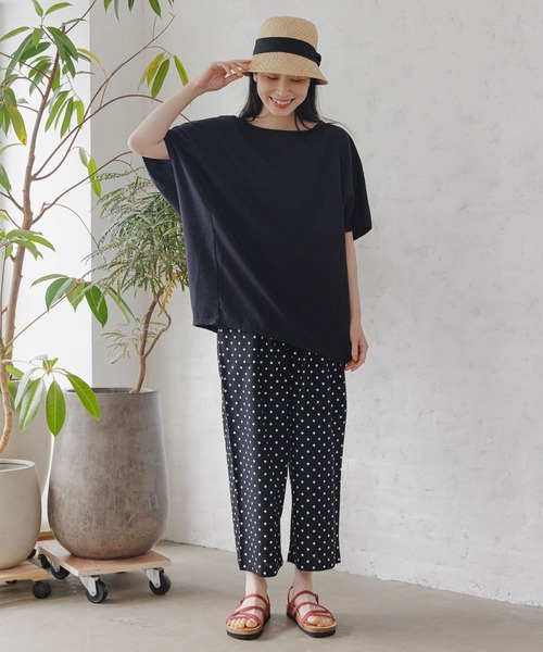 studio CLIP（スタディオクリップ）の「【接触冷感】コクーンブラウス（シャツ/ブラウス・レディース・グレー/ブラック/アイボリー/その他1/その他6/その他5/その他4・FREE）」の9枚目の写真