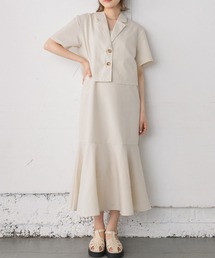 シャツJKセットキャミワンピ
